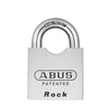 ABUS - 83/80-300 - The Rock 83 - Hardened Steel Padlock - S2 - Schlage C - 5/6 Pin - Rekeyable - 3-5/32" Width