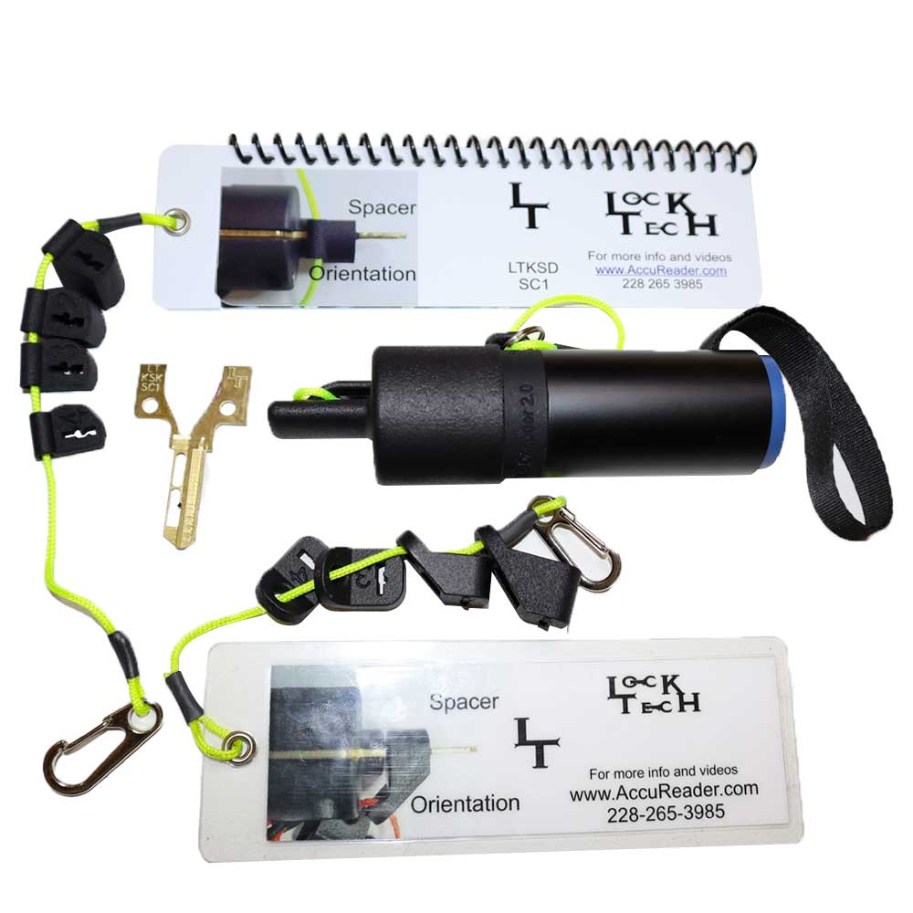 LockTech LTKSD2.0 Kwikset SmartKey Decoder 1-Tool 1-KW1/ 1-SC1 1X