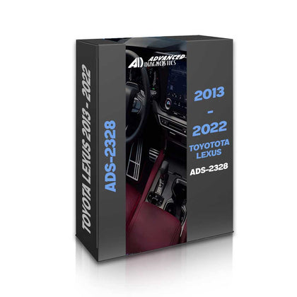 Advanced Diagnostics 2013 - 2022 Toyota Lexus Key Programming Software - ADS2328