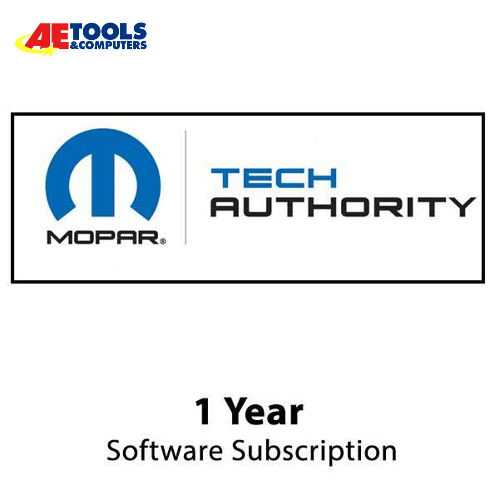 AETools - Chrysler Tech Authority - OEM Dealer Software Subscription - 1 Year