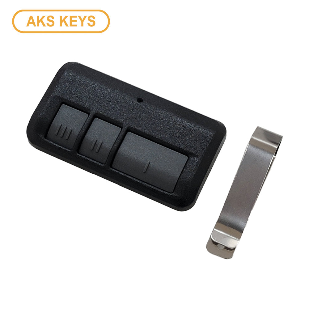 AKS KEYS Garage Door Opener Remote for Liftmaster 893LM (Multi-Function, Yellow)
