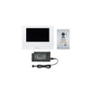 Aiphone - JOS-1FW Mobile-Ready Box Set - Flush-Mount Door Station - 7" Screen And Vandal Resistant Door Station