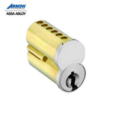 Arrow - 7100CRP-UCXRB-26D - SFIC Core 7-Pins Pointe interchangeable Uncombinated core- Best R Keyway - Satin Chrome