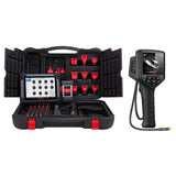 Autel MaxiSYS MS908CVII Commercial Vehicle Diagnostic Tablet and MaxiVideo MV480 Dual-Camera Digital Inspection Videoscope