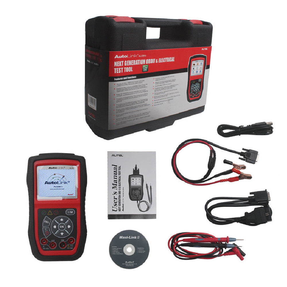 Autel AutoLink AL539B Diagnostic Tool Electrical Tester OBDII Code Reader