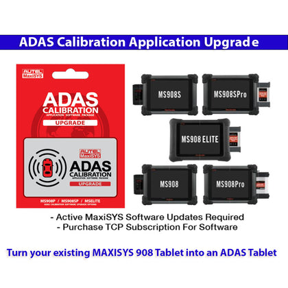 Autel MaxiSys ADAS Software Upgrade