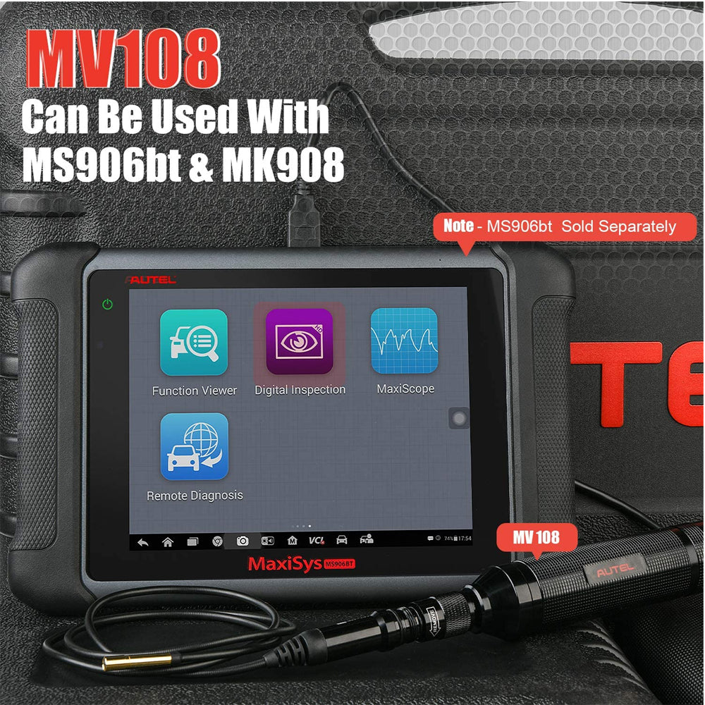 Autel - MaxiVideo MV108 - 8.5 mm - Digital Portable Inspection