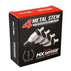 Autel 4 Metal Press-in Valve Stems for 1-Sensor