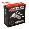 Autel 4 Metal Press-in Valve Stems for 1-Sensor