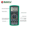 Baku - Digital Multimeter - 9205B For Access Control & EEPROM Testing
