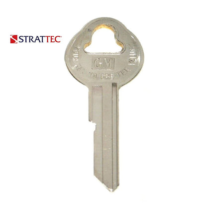 1935 - 1966 Strattec Buick Cadillac Chevrolet Pontiac Saturn Old Style Blank Key / 32319 / Packs of 10