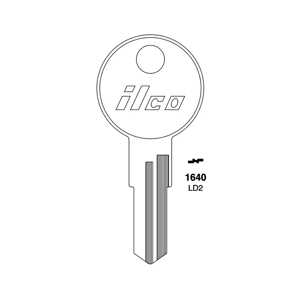 Commercial & Residential Key Blank - LRD-1 / LD2