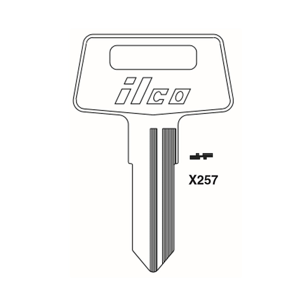 Kawasaki Motorcycle Key Blank - YAMA-14I / X257 (Packs of 10)