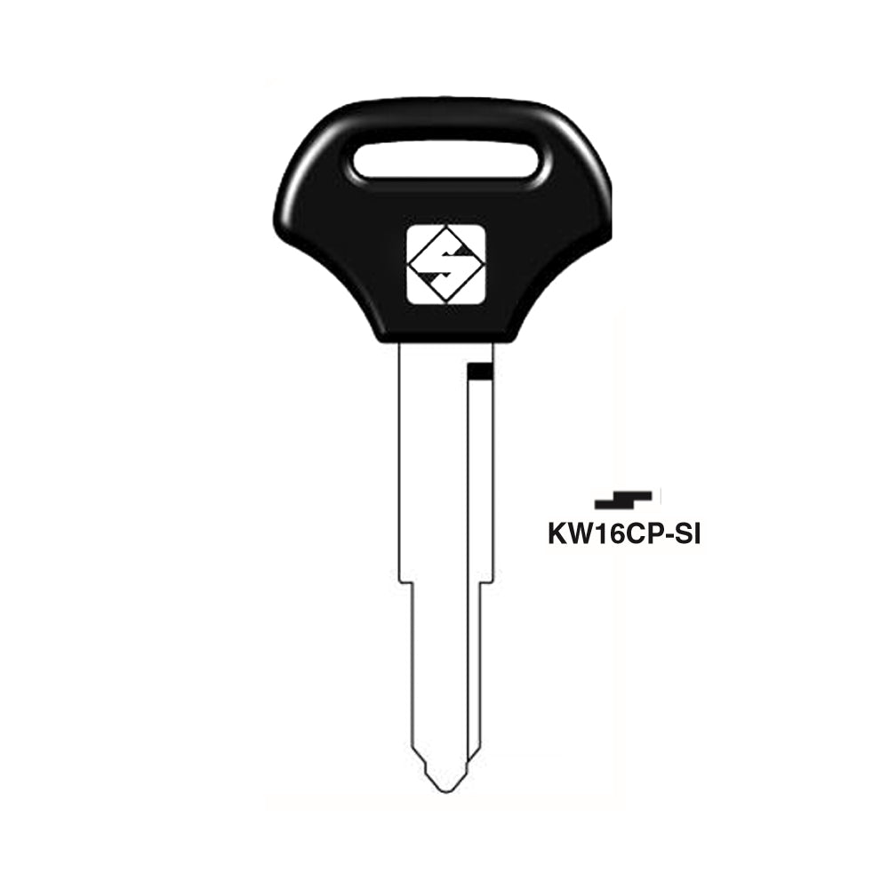 Kawasaki Motorcycle Key Blank KW16C-P