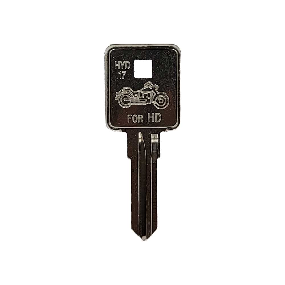 Harley Davidson Sportster 1200 Custom Key Blank HYD17/X284 For 2012-2019 Models - USA Made