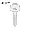 Keyline Mechanical Metal Key for Nissan / Infiniti -  BDA25 / DA25
