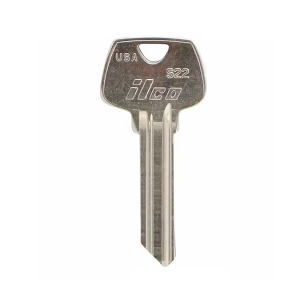 ILCO Commercial & Residential Key Blank for Sargent Locks - SAR-7 / S22  (Pack of 10)