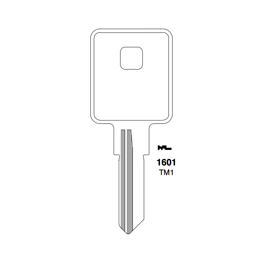 1601 Trimark Key Blank - TRM-5D / TM1 (Packs of 10)