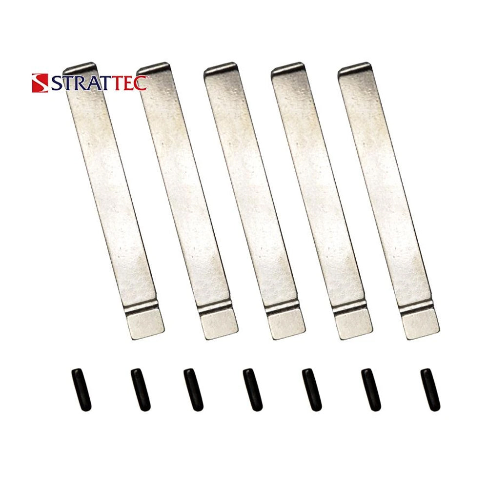 2008 - 2021 Strattec Buick Chevrolet GMC Saturn Flip Key Blade w/ Pin - 5915037 (5 Pack)