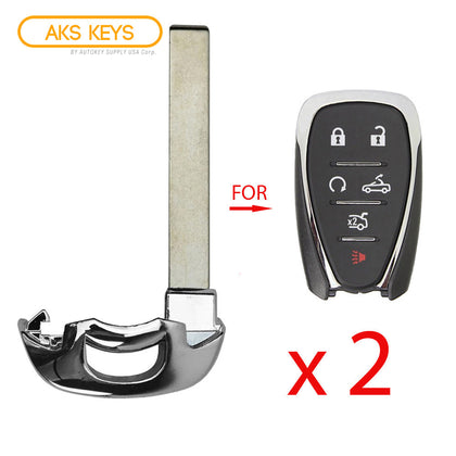 2016 - 2021 Chevrolet Emergency Key (2 Pack)