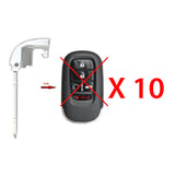 2022 - 2025 Honda Emergency Key - High Security (10 Pack)