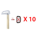 2015 - 2017 Hyundai Elantra GT Emergency Key - HY18 (10 Pack)