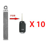 2018 - 2023 Hyundai Kia Remote Flip Key Blade (10 Pack)