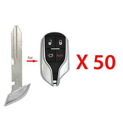 2014 - 2020 Maserati Emergency Key - Y171 (50 Pack)