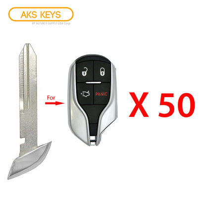 2014 - 2020 Maserati Emergency Key - Y171 (50 Pack)