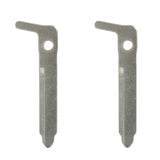 2019 - 2025 Mazda Emergency Key - Left Groove for FCC# WAZSKE11D01/ WAZSKE13D03 (2 Pack)