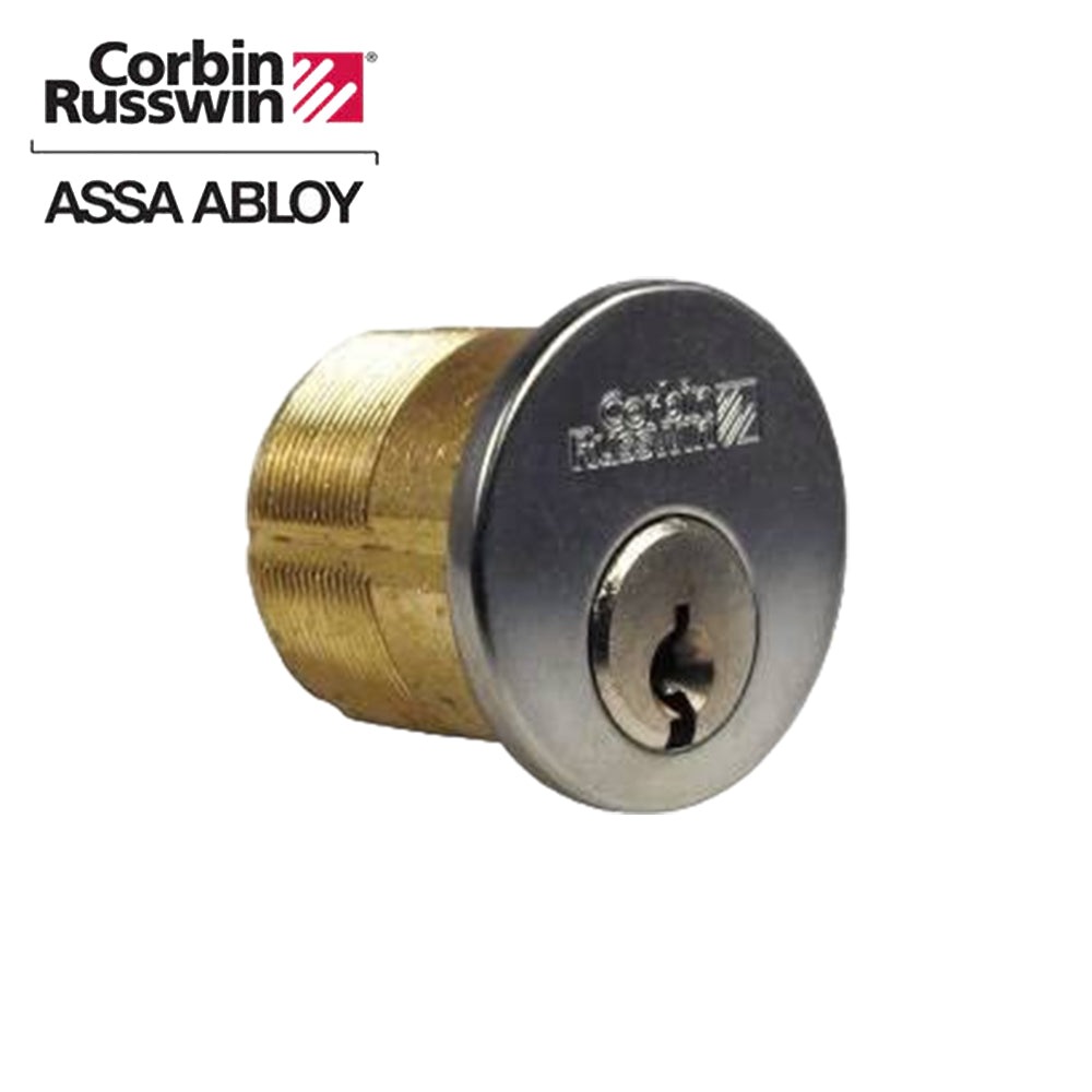 Corbin Russwin Mortise Cylinder 1-1/4' with A01 Cloverleaf Cam And 6 P