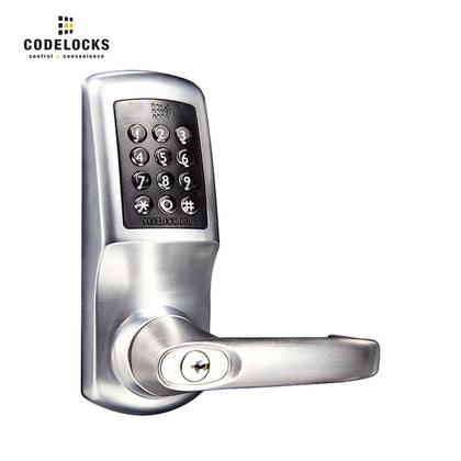 Codelocks CL5510 BS Managing and Operating Medium Duty Electronic Smart locks, Brushed Steel