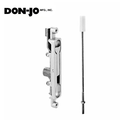 Don-Jo - Aluminum Door Flush Bolt - Silver (1550 - 1/8)