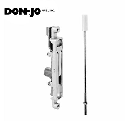 Don-Jo - Aluminum Door Flush Bolt - 1551- 1/4″ (1551-SL)