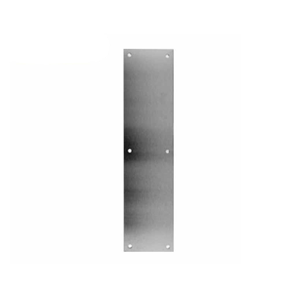 Don-Jo Push Plate - Silver (71-628)