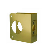 Don-Jo - Wrap Plate #81 - 2-3/4 - 1-3/4 Doors - Gold (81-PB-CW)
