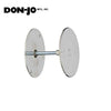 Don-Jo - BF-161 - Hole Filler Plate 2-5/8" - Plated Chrome