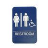 Don-Jo - HS-9070-32 Men / Women / Handicap ADA Blue Bathroom Sign