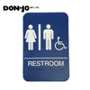 Don-Jo - HS-9070-32 Men / Women / Handicap ADA Blue Bathroom Sign