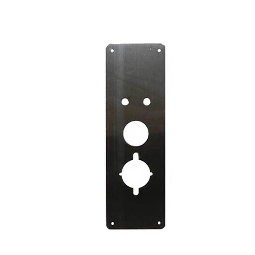 Don-Jo - RP 27 - Remodeler Plate for Alarm Lock Trilogy T2 & T3 - 5" x 14" - 630 - Stainless Steel
