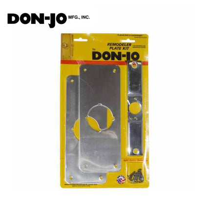 Don-Jo - Mortise Remodeler Kit #109 - 630 - Silver (RPK-109-630)
