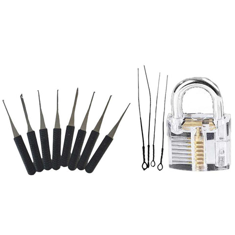 12pc Emergency Auto Tool Kit – Window & Door Unlock Tools For Car Lockouts