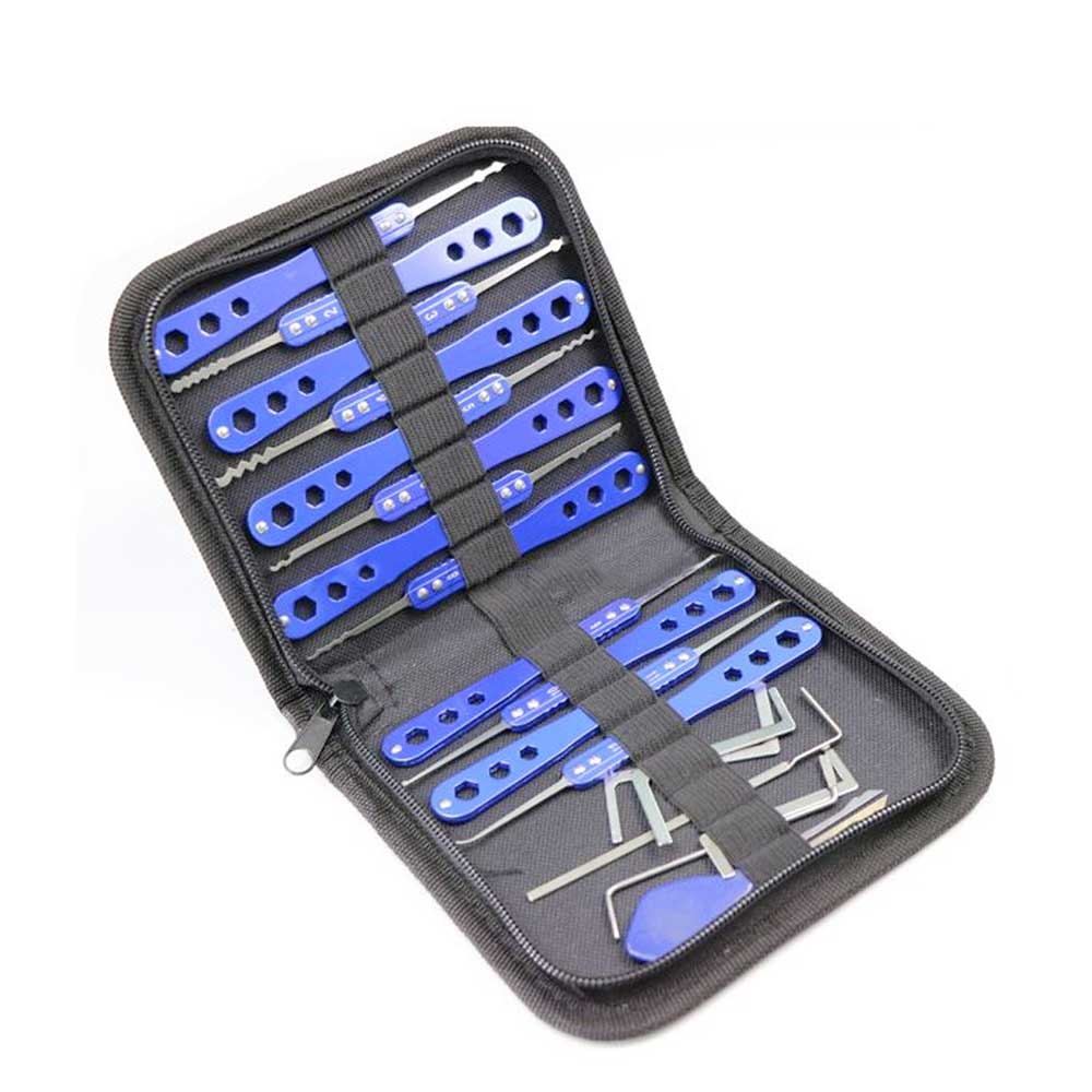ECS AUTO PARTS Lock Pick Set 19 in One Locksmith Training Set ...