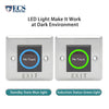 Touchless LED - Door Infrared Sensor Exit Button Switch (NT-86)  Stainless Steel - 12VDC