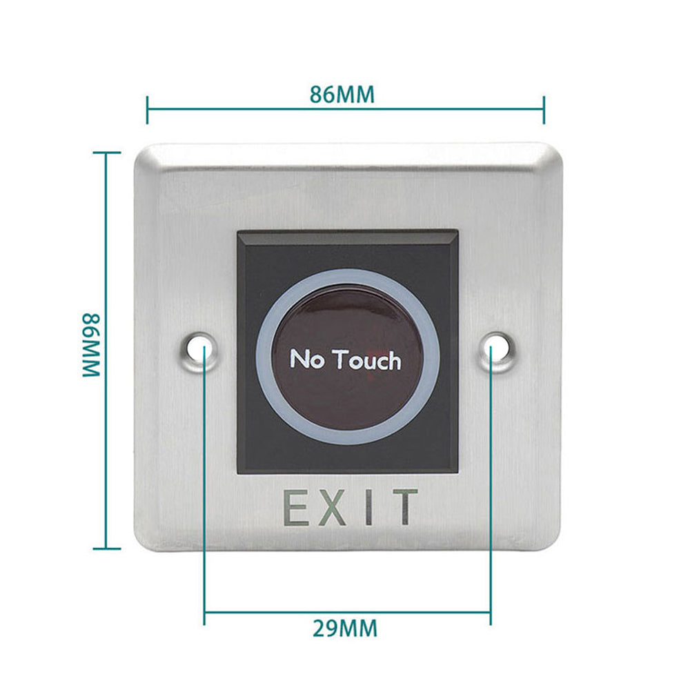 Touchless LED Door Infrared Sensor Exit Button Switch NT-86
