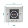 Touchless LED - Door Infrared Sensor Exit Button Switch (NT-86)  Stainless Steel - 12VDC