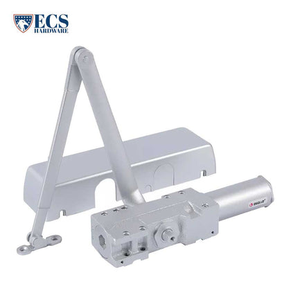 ECS HARDWARE - OB03BC- Commercial Door Closer with Plastic Cover and Bracket,UL Listed, ANSI Grade 1