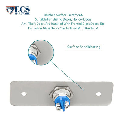 Luxury Door Release Push Exit Button Switch (SW-02B) - Stainless Steel