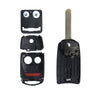 2007 - 2013 Acura Remote Flip Key Shell 3 Buttons
