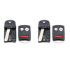 2007 - 2013 Acura Remote Flip Key Shell 3 Buttons (2 Pack)